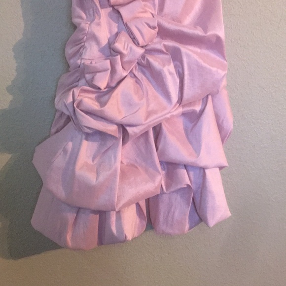 Pink Masquerade Size 3/4 Strapless Prom Dress - Picture 3 of 7